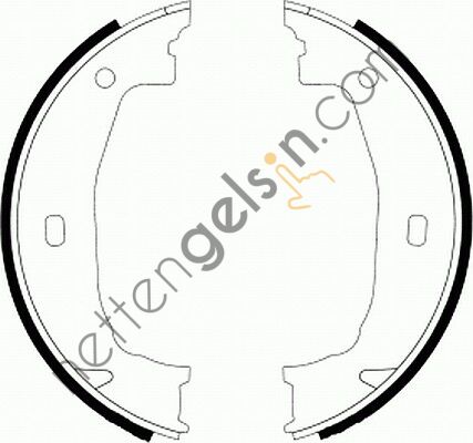 FERODO FSB592 EL FREN BALATASI BMW F20 F21 E81 E87 E88 E82 F22 F23 F87 E46  BMW BİNEK FREN BALATASI