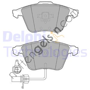 DELPHI LP1922 ON FREN BALATASI FISLI A6 4F2 3,2FSI/4,2 QUATTRO 05/04--> A6 AVANT (4F5) 3,2FSI/4,2 QUATTRO 03/05-->  VW-AUDI-SEAT-SKODA BİNEK FREN BALATASI