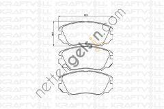 KRAFTVOLL 07010049 FREN BALATASI ON INSIGNIA A 16" 09 > 17  OPEL BİNEK FREN BALATASI