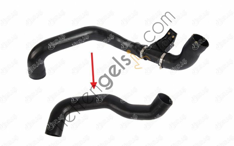 IBRAS 33407 TURBOSARJ HORTUMU SOL (BUYUK, KOD: MQ3/MQ4/MQ5) MERCEDES SPRINTER 901>905 96>06  MERCEDES BİNEK TURBO HORTUMU