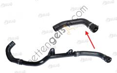 IBRAS 14874 RADYATOR UST HORTUMU BUYUK PLASTIK PARCA HARIC DUCATO BOXER JUMPER III 2,2 JTD 110 130 150 HP  FIAT BİNEK RADYATÖR HORTUMU