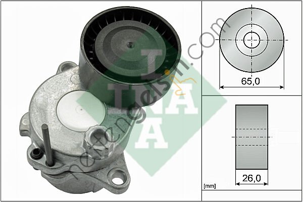 INA 534059210 V KAYIS GERGI KUTUGU MERCEDES W204 C218 W212 A207 W166 X204  MERCEDES BİNEK ALTERNATÖR GERGİ RULMANI