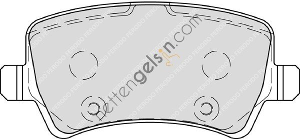 FERODO FDB4237 ARKA FREN BALATASI S-MAX 09> 06> GALAXY III 06> / S60 10> S80 06> V60 V70 06> XC60 08> XC70 06> / RANGE ROVER EVOQUE 11>   FORD BİNEK FREN BALATASI