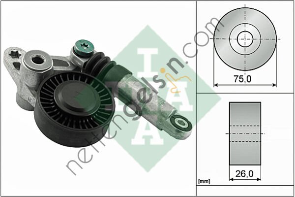INA 534035610 GERGİ KÜTÜĞÜ ŞARZ VW 2.7,3.0TDİ A6 Q7 AMORTİSÖRLÜ 059145201F VW