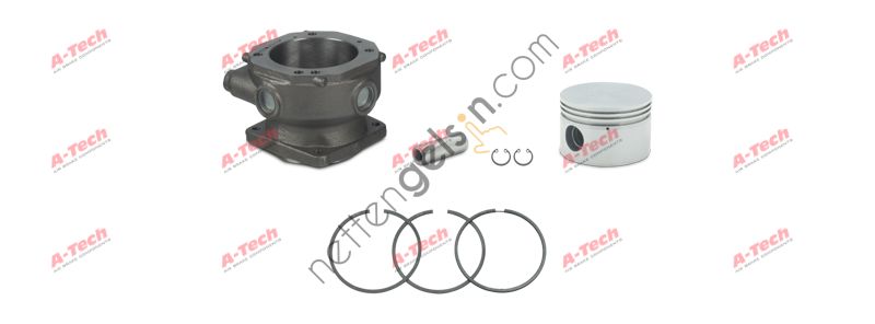 A-TECH 340.01.2810 KOMPRESOR SILINDIR GOMLEK SETI MAN TGA-TGS-TGX-E2000-F2000-F90-M90  MAN AĞIR VASITA KOMPRESOR GOMLEK