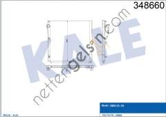 KALE 348660 MOTOR SU RADYATORU BMW E70 11>13 F15 13>18 E71 E72 11>14  BMW BİNEK MOTOR SU RADYATORU