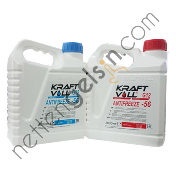 KRAFTVOLL KVB2 30756 KONSANTRE ANTIFIRIZ (-56) MAVI 3LT.  YAĞ & ANTİFİRİZ BİNEK ANTİFİRİZ