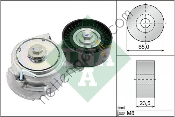 INA 534006910 ALTERNATOR GERGI RULMANI (KUTUKLU) DOBLO BRAVO II LINEA IDEA PALIO PANDA ALBEA UNO ALFA MITO 1,2 1,4 FORD KA 1.3 TDCI 08 >  FIAT BİNEK ALTERNATÖR GERGİ RULMANI