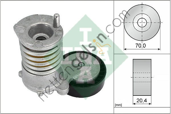 INA 534003010 V KAYIS GERGI KUTUGU  FORD BİNEK ALTERNATÖR GERGİ RULMANI