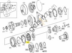 EURORICAMB 60531868 SENKROMENÇ KİLİDİ AĞIR SERİ G 131 > A9472620334 MERCEDES