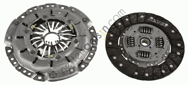 SACHS 3000 857 001 DEBRIYAJ SETI (RULMANSIZ) A-CLASS W168 97>04 VANEO 414 02>05  MERCEDES BİNEK DEBRİYAJ SETİ