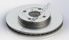 KRAFTVOLL 07040163 ON FREN AYNASI HAVALI 258mm YARIS 06->  TOYOTA BİNEK FREN DİSKİ