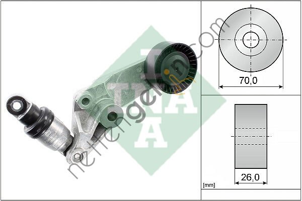 INA 534001610 ALTERNATOR V KAYIS GERGI RULMANI KOMPLE TOYOTA COROLLA 1.4 1.6 VVTI 2002-2007 AVENSIS 1.6 1.8 2000-2008  TOYOTA BİNEK ALTERNATÖR GERGİ RULMANI