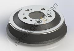 KRAFTVOLL 07050011 ARKA KAMPANA 254mm DUCATO III MAXI 18Q 94 02  FIAT BİNEK FREN KAMPANASI