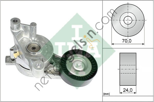 INA 534005910 KOMPLE GERGI RULMANI CADDY 3 1,9 TDI - PASSAT 2,0 TDI 05--> BKP  VW-AUDI-SEAT-SKODA BİNEK