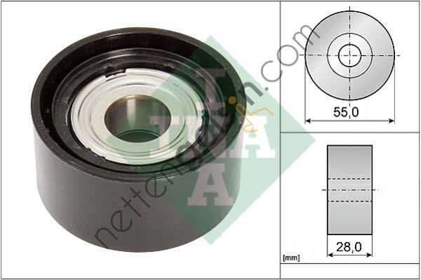 INA 532085310 V KAYISI AVARA KASNAGI RULMANI A4 16> A6 13>18 A7 15>18  VW-AUDI-SEAT-SKODA BİNEK KANALLI V KAYIŞ