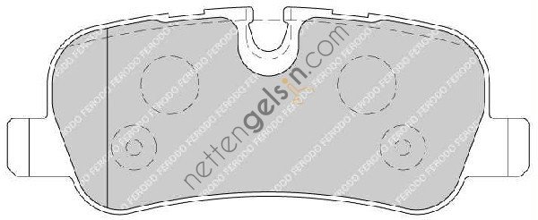 FERODO FDB1613 FREN BALATASI ARKA DISCOVERY 3 05-09 DISCOVERY 4 2.7-3.0-5.0 10-16 RANGE ROVER SPORT 05-13 3.0-5.0 RANGE ROVER 02-12  LAND ROVER BİNEK FREN BALATASI