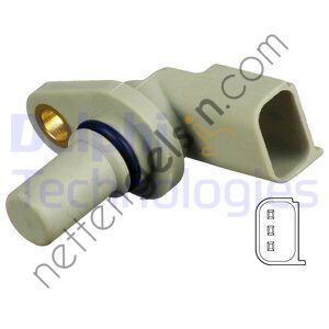 DELPHI SS11029 EKSANTRIK MIL SENSORU CONNECT 1,8TDCI 02>13 FOCUS 99>11 C MAX 04>11 MONDEO IV 07>14 S MAX GALAXY 06>15 1,8TDCI  FORD BİNEK EKSANTRİK DEVİR SENSÖRÜ