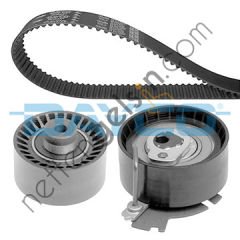 DAYCO KTB417 TRIGER EKSANTRIK GERGI SETI 1007 206 207 307 308 PARTNER BERLINGO C2 C3 C4 C5 1.6 Y 98> TU5JP4 PLASTIK RULMANLI EC5  PEUGEOT-CITROEN BİNEK TRİGER SETİ