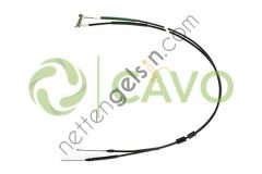 CAVO 4602 684 EL FREN TELI ARKA (SAG / SOL) FIESTA IV - FORD KA 1,0 / 1,25 /1,3/ 1,4/ 1,6 95>02 MAZDA 121 III 1,3   FORD BİNEK EL FREN HALATI