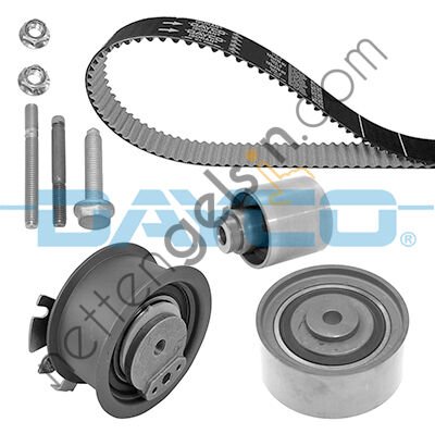 DAYCO KTB441 TRIGER EKSANTRIK GERGI SETI PASSAT JETTA III GOLF V TOURAN OCTAVIA TOLEDO BVE BWV BMA BKP BUZ BMR  VW-AUDI-SEAT-SKODA BİNEK TRİGER SETİ