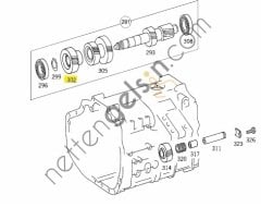 EURORICAMB 60531050 PİRİZDİREK KARŞILIĞI G 210/240 ACTROS >31 DİŞ A9452630810 MERCEDES
