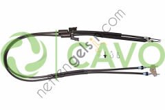 CAVO 4602 763 EL FREN TELI ARKA (SAG / SOL) FOCUS II C MAX 04>07 FOCUS II 04/-> C MAX 07/-> DISKLI  FORD BİNEK EL FREN HALATI