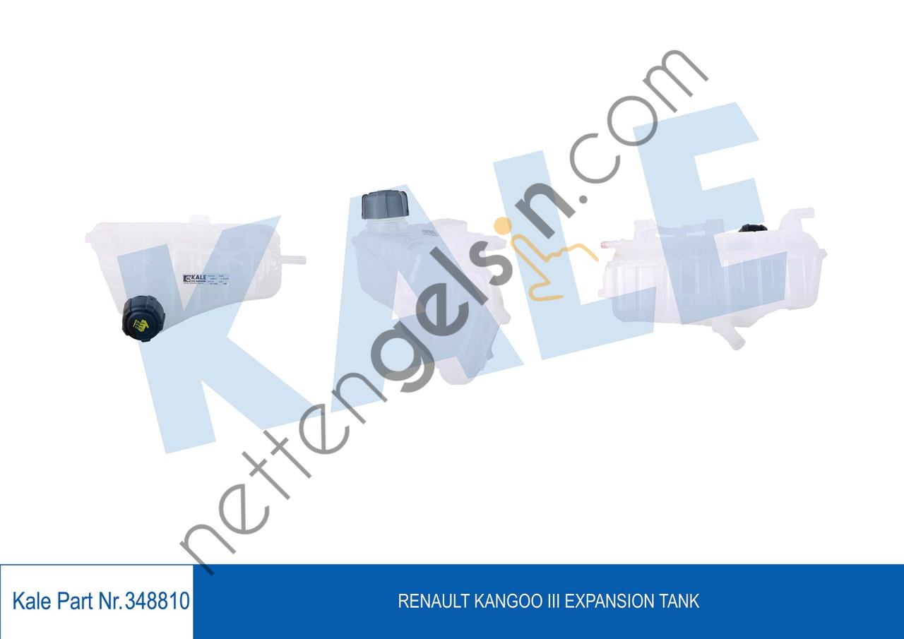 KALE 348810 GENLESME KAVANOZU KANGOO III 08> (KAPAKLI)  RENAULT BİNEK YEDEK SU DEPOSU