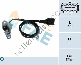 FAE FA:79106 EKSANTRİK DEVİR SENSÖRÜ OPEL ASTRA H&sol;VEC.C Z19DT 6235667 OPEL