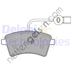 DELPHI LP2504 ON FREN BALATASI KANGOO III  RENAULT BİNEK FREN BALATASI