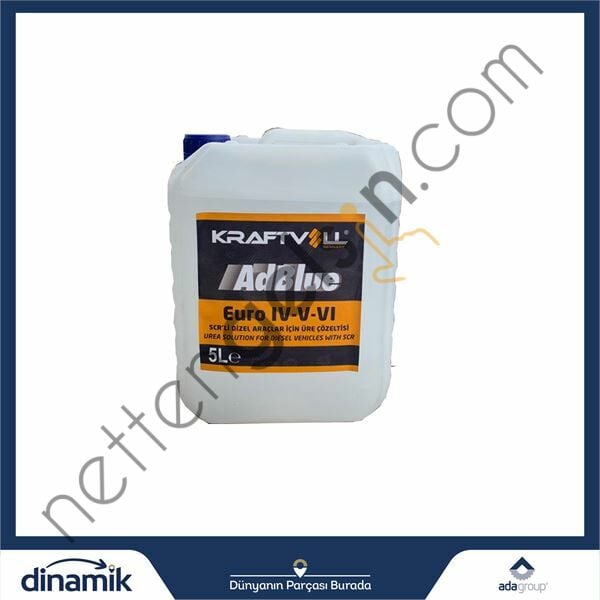 KRAFTVOLL 17062001 ADBLUE 5LT  YAĞ & ANTİFİRİZ BİNEK ! ADBLUE YAKITI