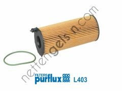 PURFLUX L403 YAG FILTRESI A4 A5 A6 A8 Q5 Q7 TOUAREG PHAETON PORSCHE CAYENNE 3,0D 3,0TDI  VW-AUDI-SEAT-SKODA BİNEK YAĞ FİLTRESİ