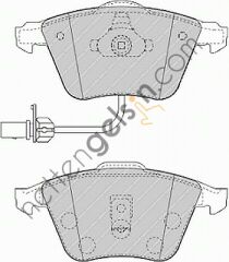 FERODO FDB1407 ON FREN BALATASI FISLI FABIA 1,4 00>03 A6 1,8T / 1,9TDI / 2,0 / 2,4 / 2,5TDI / 3,0 / 4,2 97>05  VW-AUDI-SEAT-SKODA BİNEK FREN BALATASI