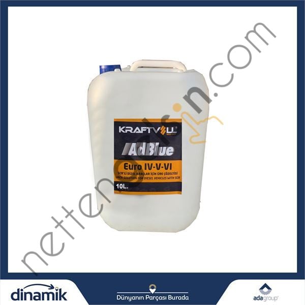 KRAFTVOLL 17062002 ADBLUE 10LT  YAĞ & ANTİFİRİZ BİNEK ! ADBLUE YAKITI