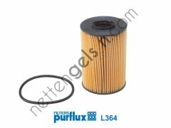 PURFLUX L364 YAG FILTRESI MASTER II MASCOTT MOVANO PATROL TERRANO 3,0 00>  RENAULT BİNEK YAĞ FİLTRESİ