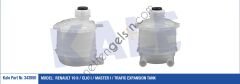 KALE 343950 GENLESME KAVANOZU KAPAKLI R9 R19 R21 CLIO LOGAN TRAFIC  DACIA BİNEK YEDEK SU DEPOSU