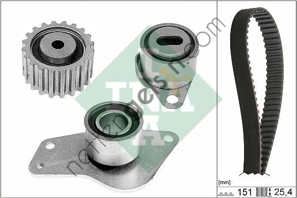 INA 530018510 TRIGER EKSANTRIK SETI 151×254 CLIO I II 1.9D 96> KANGOO 1.9D 97> SOLENZA 1.9D 03> F8Q   DACIA BİNEK TRİGER SETİ