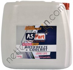 ASPART 989006311 ANTİFİRİZ 16 KG KIRMIZI 55C G012A8DA1 GENEL