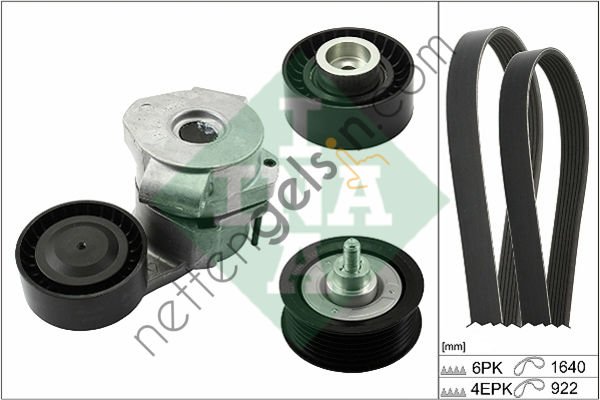 INA 529032210 ALTERNATOR GERGI RULMANI SETI (GERI BILYA 4 PARCA ) BOER III JUMPER III 22DT PUM TOURNEO CUSTOM  FORD BİNEK ALTERNATÖR GERGİ RULMANI