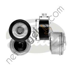 GATES GT:T38640 KAYIŞ GERGİSİ KOMPLE ATEGO-906 AXOR A9062005970 MERCEDES