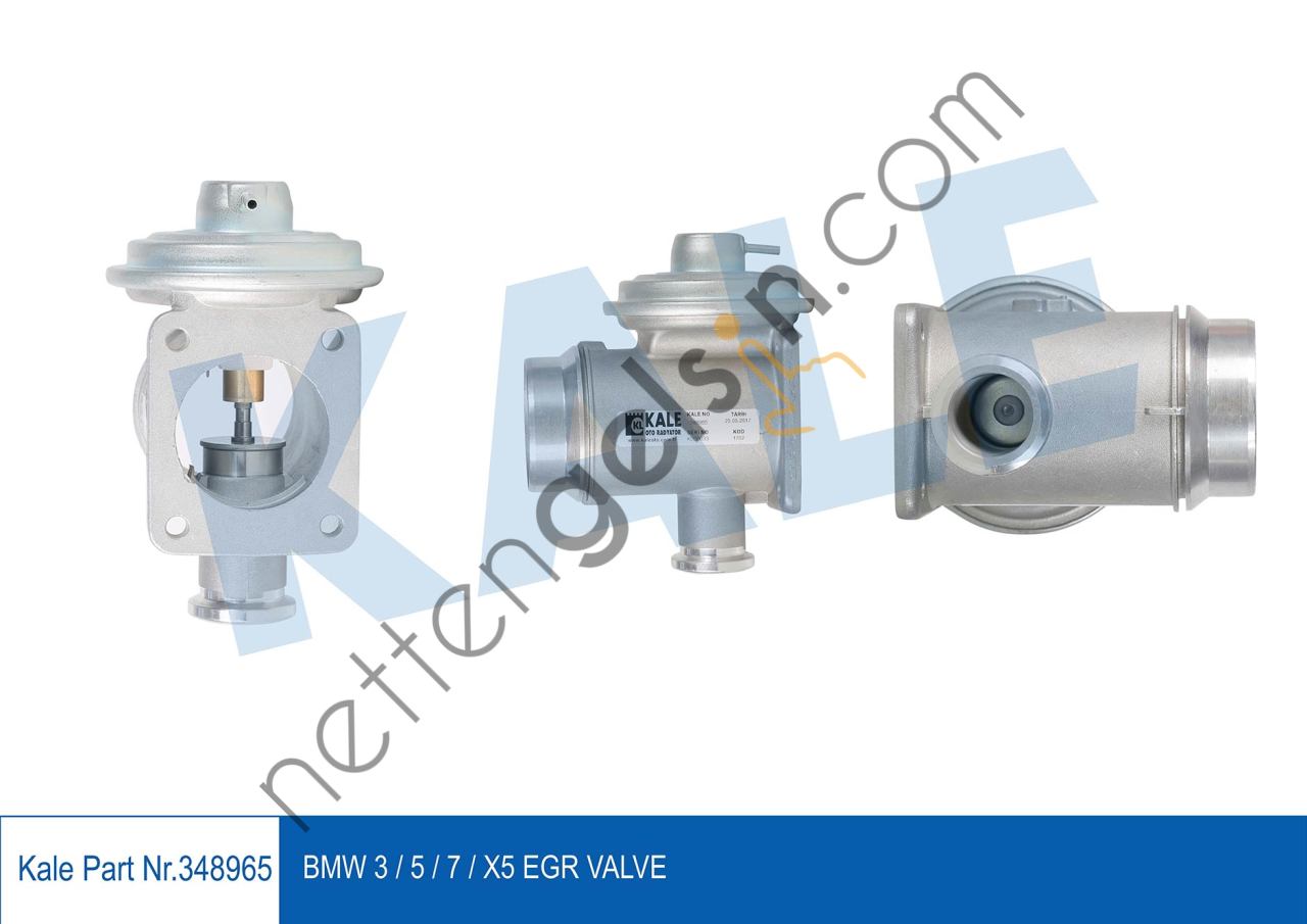 KALE 348965 EGR VALFI BMW M57 E46 E60 E61 E65 X5 E53  BMW BİNEK EGR VALFİ