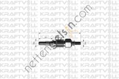 KRAFTVOLL 05030016 KIZDIRMA BUJISI GOLF PASSAT JETTA T4 CADDY POLO CLASSIC 1,9 / 2,4D 1Y / AJA 94>  VW-AUDI-SEAT-SKODA BİNEK BUJİ