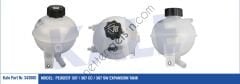 KALE 343880 RADYATOR YEDEK SU DEPOSU P307 1,4 / 1,6HDI / 2,0HDI (01 06)  PEUGEOT-CITROEN BİNEK YEDEK SU DEPOSU
