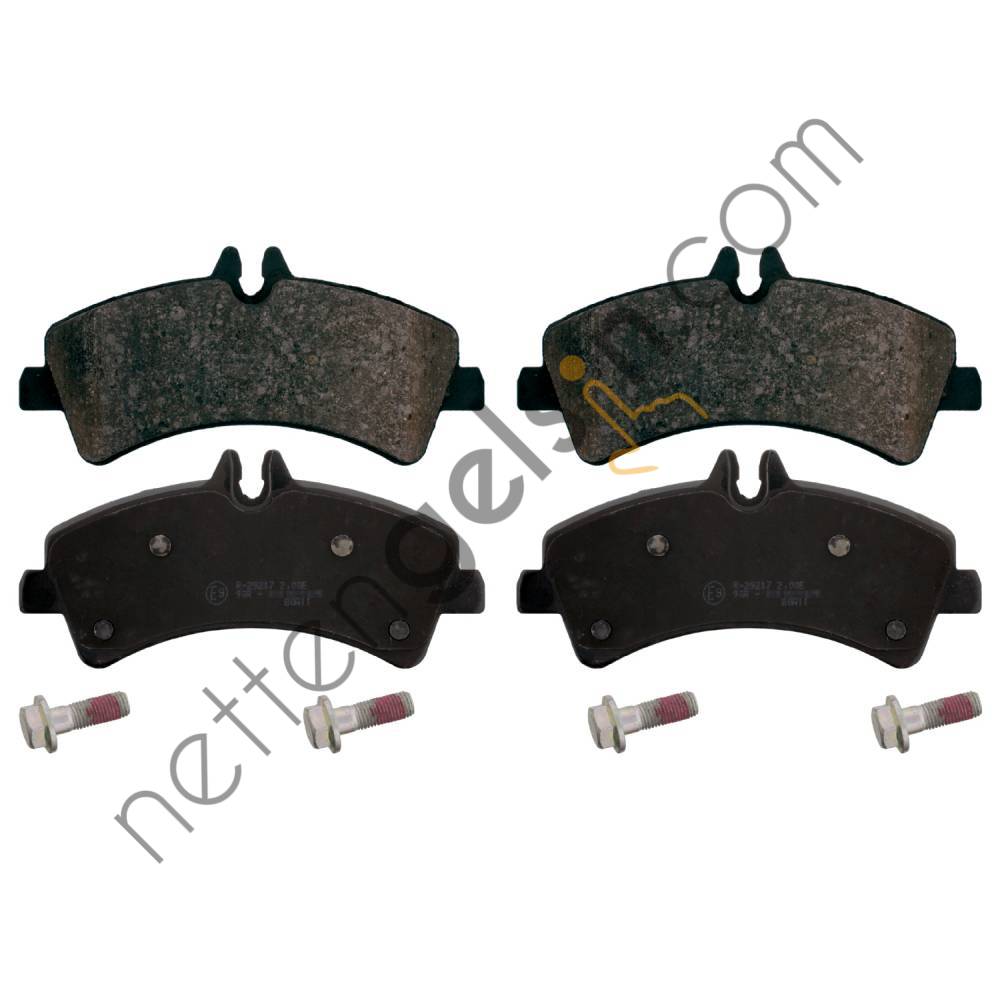 SWAG 10916709 ARKA FREN BALATASI CRAFTER 2.5TDI - 2.5TDI (04/06-) VOLT - SPRINTER YM  VW-AUDI-SEAT-SKODA BİNEK FREN BALATASI