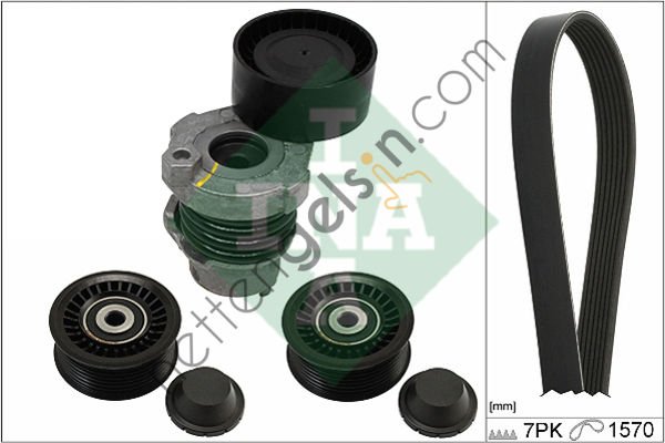 INA 529028410 GERGI KOLU+7 PK 1570 KYS+7 KANAL RLMN+  RENAULT BİNEK