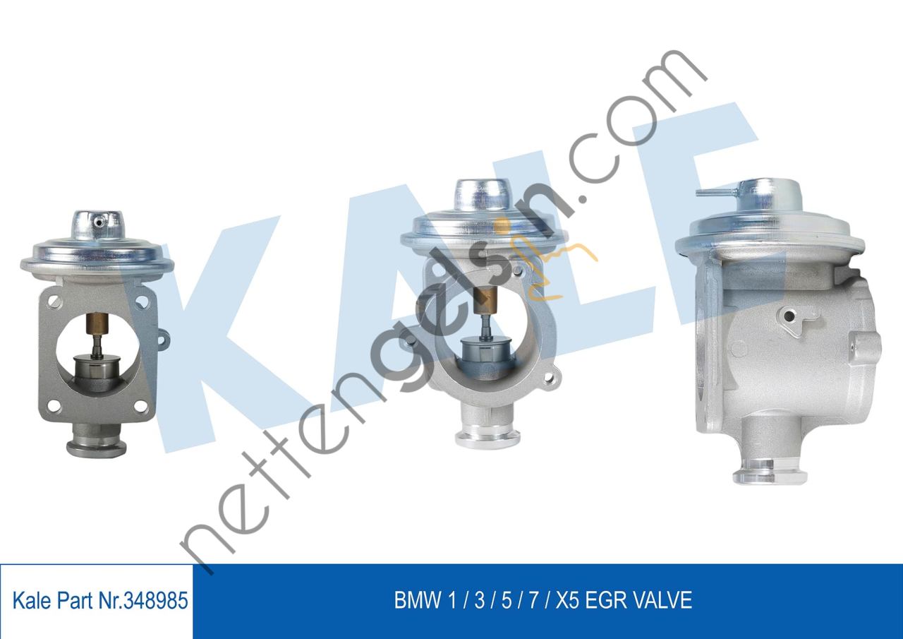 KALE 348985 EGR VALFI BMW M47 M57 E87 E90 E92 E93 E60 E65 X3 E83 X5 E53 E70  BMW BİNEK EGR VALFİ