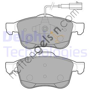 DELPHI LP2241 FREN BALATASI ON ALFA GIULIETTA  ALFA ROMEO BİNEK FREN BALATASI