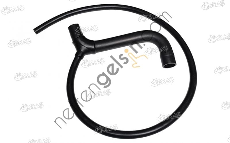 IBRAS 14502 RADYATOR ALT HORTUMU UNO 45 UNO 50 UNO 60  FIAT BİNEK RADYATÖR HORTUMU