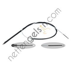 SWAG 60101818 ARKA RL EL FREN TELI MEGANE II 03> 3 / 5 KAPI  RENAULT BİNEK EL FREN HALATI