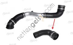 IBRAS 35222 TURBO HORTUMU METAL BORU HARIC (KONNEKTORLU) BMW 5,20 E60 E61  BMW BİNEK TURBO HORTUMU